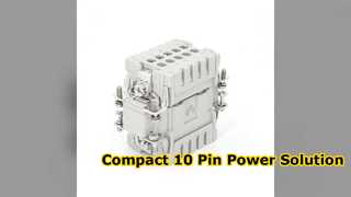 Soluzione resistente per connettori industriali compatti a 10 pin da 16 A