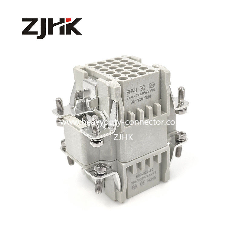 Crimp inserire Heavy Duty Multi Pin connettore femminile e maschile sostituire Han Dd 24 Pos