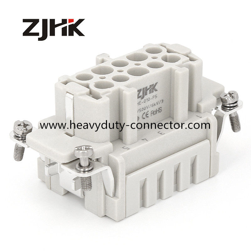 16A 10P FS Connettore pesante Cage Clamp Termination Sostituire la serie Weidmuller HDC HE